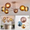 Koyoto lampa sufitowa, kula świetlna 78 cm piaskowy, 6-punktowe