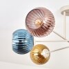 Koyoto lampa sufitowa, kula świetlna 78 cm piaskowy, 6-punktowe