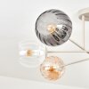 Koyoto lampa sufitowa, kula świetlna 78 cm piaskowy, 6-punktowe