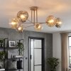 Ripoll lampa sufitowa, kula świetlna piaskowy, 6-punktowe