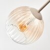 Koyoto lampa sufitowa, kula świetlna 78 cm piaskowy, 6-punktowe
