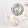 Ripoll lampa sufitowa, kula świetlna piaskowy, 6-punktowe