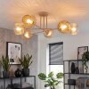Ripoll lampa sufitowa, kula świetlna piaskowy, 6-punktowe