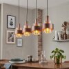 Traak lampa wisząca, lampa wisząca brązowy, czarny, 4-punktowe