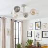 Koyoto lampa sufitowa, kula świetlna 78 cm piaskowy, 6-punktowe