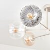 Koyoto lampa sufitowa, kula świetlna 78 cm piaskowy, 6-punktowe
