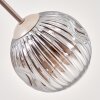 Ripoll lampa sufitowa, kula świetlna piaskowy, 6-punktowe