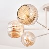 Ripoll lampa sufitowa, kula świetlna piaskowy, 6-punktowe