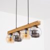 Koyoto lampa wisząca, kula świetlna, lampa wisząca kolory naturalne, czarny, 4-punktowe