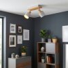 Olaris lampa sufitowa, spot sufitowy chrom, szary, kolory naturalne, 2-punktowe