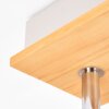 Olaris lampa sufitowa, spot sufitowy chrom, szary, kolory naturalne, 2-punktowe