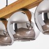 Koyoto lampa wisząca, kula świetlna, lampa wisząca kolory naturalne, czarny, 5-punktowe