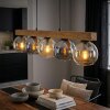 Koyoto lampa wisząca, kula świetlna, lampa wisząca kolory naturalne, czarny, 5-punktowe
