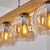 Koyoto lampa wisząca, kula świetlna, lampa wisząca kolory naturalne, czarny, 5-punktowe