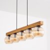 Koyoto lampa wisząca, kula świetlna, lampa wisząca kolory naturalne, czarny, 5-punktowe