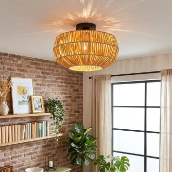 Lemal lampa sufitowa czarny, 1-punktowy