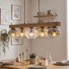 Ripoll lampa wisząca, kula świetlna, lampa wisząca kolory naturalne, czarny, 5-punktowe