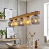 Ripoll lampa wisząca, kula świetlna, lampa wisząca kolory naturalne, czarny, 5-punktowe