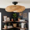 Bauro lampa sufitowa czarny, 1-punktowy