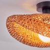 Bauro lampa sufitowa czarny, 1-punktowy