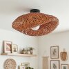 Bauro lampa sufitowa czarny, 1-punktowy