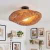 Bauro lampa sufitowa czarny, 1-punktowy