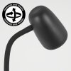 Kolin lampa stojąca czarny, 1-punktowy