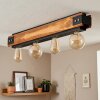 Yuma lampa sufitowa kolory naturalne, czarny, 4-punktowe