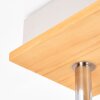 Olaris lampa sufitowa, spot sufitowy chrom, szary, kolory naturalne, 4-punktowe