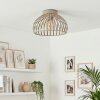 Guayo lampa sufitowa piaskowy, 1-punktowy