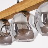 Ripoll lampa wisząca, kula świetlna, lampa wisząca kolory naturalne, czarny, 4-punktowe