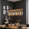 Ripoll lampa wisząca, kula świetlna, lampa wisząca kolory naturalne, czarny, 4-punktowe