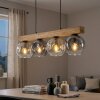 Ripoll lampa wisząca, kula świetlna, lampa wisząca kolory naturalne, czarny, 4-punktowe