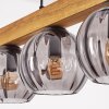 Koyoto lampa wisząca, kula świetlna, lampa wisząca kolory naturalne, czarny, 4-punktowe