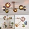 Koyoto lampa sufitowa, kula świetlna 78 cm piaskowy, 6-punktowe