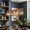 Ripoll lampa wisząca, kula świetlna, lampa wisząca kolory naturalne, czarny, 4-punktowe