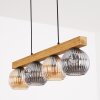 Ripoll lampa wisząca, kula świetlna, lampa wisząca kolory naturalne, czarny, 4-punktowe