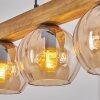 Koyoto lampa wisząca, kula świetlna, lampa wisząca kolory naturalne, czarny, 4-punktowe