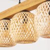 Basto lampa wisząca, kula świetlna, lampa wisząca kolory naturalne, czarny, 5-punktowe