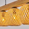 Basto lampa wisząca, kula świetlna, lampa wisząca kolory naturalne, czarny, 5-punktowe