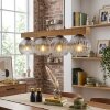 Ripoll lampa wisząca, kula świetlna, lampa wisząca kolory naturalne, czarny, 4-punktowe