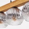 Ripoll lampa wisząca, kula świetlna, lampa wisząca kolory naturalne, czarny, 4-punktowe