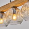 Ripoll lampa wisząca, kula świetlna, lampa wisząca kolory naturalne, czarny, 4-punktowe