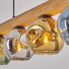 Ripoll lampa wisząca, kula świetlna, lampa wisząca kolory naturalne, czarny, 4-punktowe