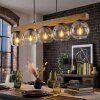 Koyoto lampa wisząca, kula świetlna, lampa wisząca kolory naturalne, czarny, 5-punktowe