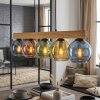 Koyoto lampa wisząca, kula świetlna, lampa wisząca kolory naturalne, czarny, 5-punktowe