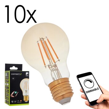 Oświetlenie Eglo E27 LED 5.5 Watt ciepły biały przyciemnione 500 Lumen