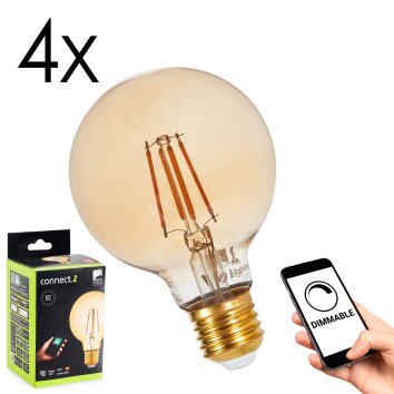 E27 LED 5.5 Watt ciepły biały przyciemnione 500 Lumen