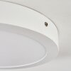 Finsrud Lampa Sufitowa LED biały, 1-punktowy