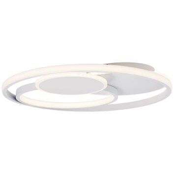 Brilliant Runda Lampa Sufitowa LED biały, 1-punktowy